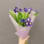 11 синих ирисов